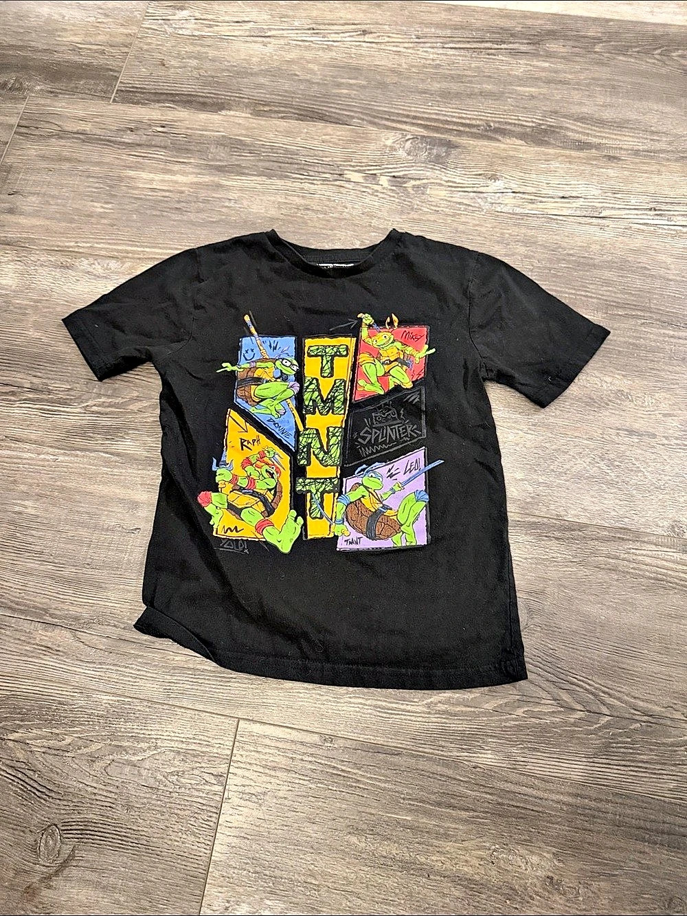 Nickelodeon Rugrats Mayhem T-Shirt Color Block Graphic Tee Size Medium (8)